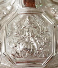 French antique solid silver Baroque Chapel Set